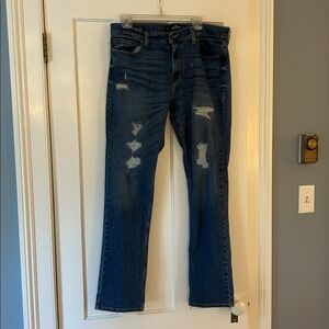 Hollister Men’s Blue Denim Jeans 34x32